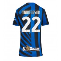 Camisa de time de futebol Inter Milan Henrikh Mkhitaryan #22 Replicas 1º Equipamento Feminina 2024-25 Manga Curta